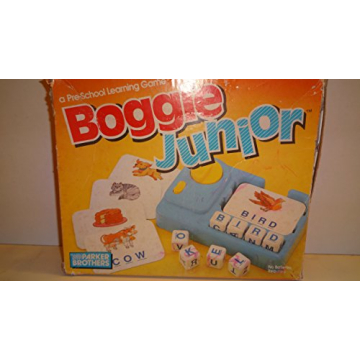 Hasbro Gaming Boggle Junior Interactive Learning Board Game for Preschoolers