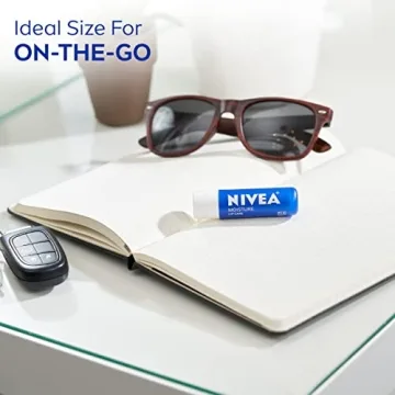NIVEA Moisture Lip Care Stick - 4 Pack with Oils