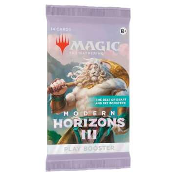 Magic: The Gathering Modern Horizons 3 Play Booster Box - 36 Packs (504 Magic Cards)