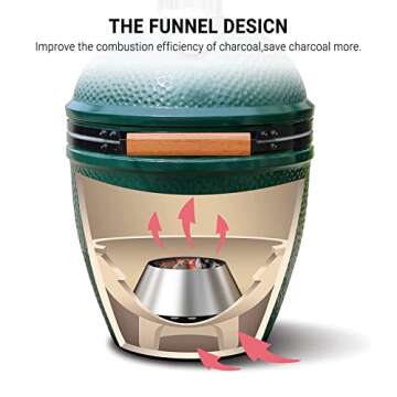 onlyfire Stainless Steel Charcoal Holder for Weber Grills