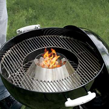 onlyfire Stainless Steel Charcoal Holder for Weber Grills