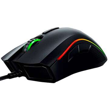 Razer Mamba Tournament Edition: 16,000 Adjustable DPI - Ergonomic Form Factor - Chroma Enabled - Esp...