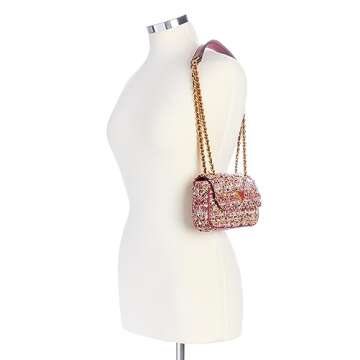 GUESS Giully Mini Convertible Crossbody Bag in Purple