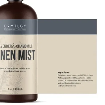 Natural Lavender Linen Mist for Relaxation and Comfort