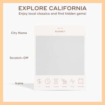 Reach International Outfitters California Adventure Bucket List: 50 Scratch-Off Cards for Outdoor Ac...