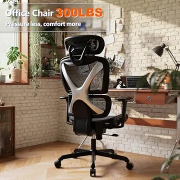 GABRYLLY Ergonomic Office Chair with Lumbar Support