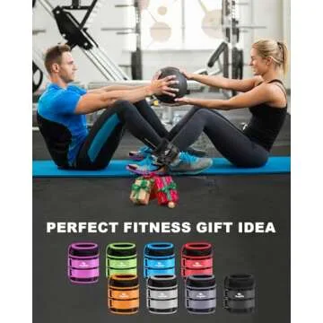 Fragraim Adjustable Ankle Weights for All Fitness Levels