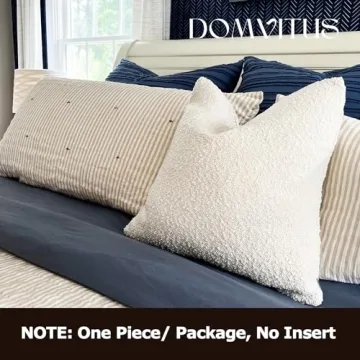 Luxurious DOMVITUS Boucle Pillow Covers for Cozy Decor