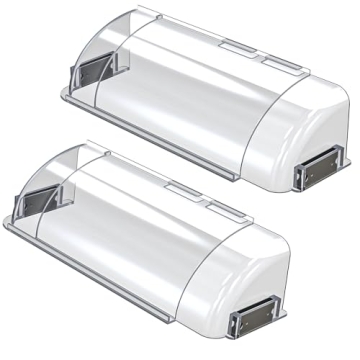 Upgrade Air Vent Deflectors 2 Packs by Funmit for Home Use