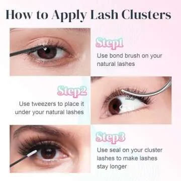 Professional Lash Clusters Kit for Stunning Eyes