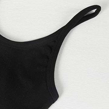 Artfish Women's Sleeveless Ribbed Knit Tank Top - Form Fitting