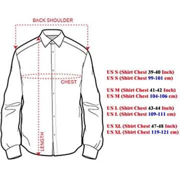 Sportrendy Slim Fit Long Sleeve Shirt for Men