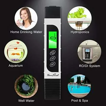 HoneForest Water Quality Tester, Accurate TDS & EC Meter