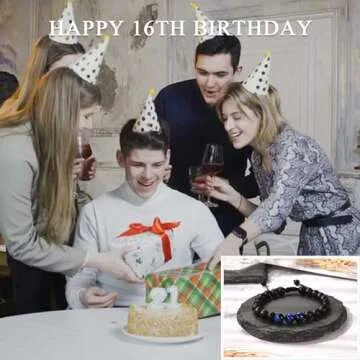 ACOGVN 16th Birthday Gifts for Boys 16 Year Old Boy Birthday Gift Ideas Cool Best Funny 16th Birthday Bracelet Gifts for Son Grandson Nephew Brother Boyfriend Friends
