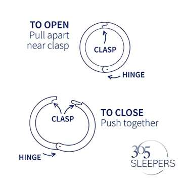 10mm 925 Solid Sterling Silver Sleeper Earrings