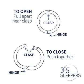 10mm 925 Solid Sterling Silver Sleeper Earrings