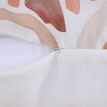 Boho Rainbow Throw Pillow Covers Set of 4 for Kids