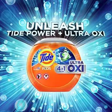 Tide PODS Ultra Oxi 4 in 1 Detergent with Scent Booster