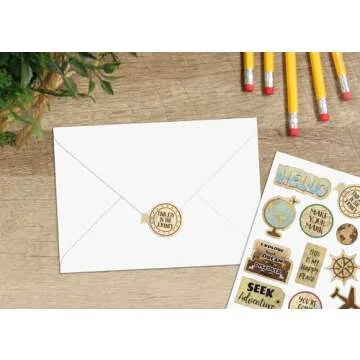 Teacher Created Resources Travel Stickers for All Ages