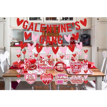 Galentines Gang Banner for Perfect Party Decor