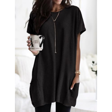 Dokotoo Women’s Oversized T-shirts for Comfort and Style