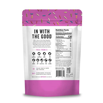 Safe & Fair Birthday Cake Granola Nut-Free Delight 24oz