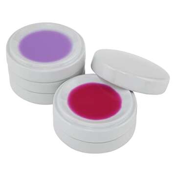 Creative Mark Glazed Stacking Style Nesting Palettes Porcelain Paint Palette Tray for Watercolor, Go...