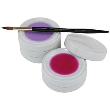 Creative Mark Glazed Stacking Paint Palette for Watercolors