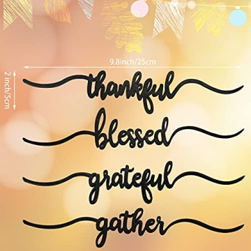 Rustic Thanksgiving Wood Signs Set for Your Home Decor