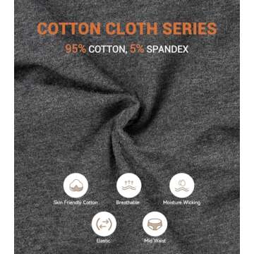 TANSTC Period Underwear for Women Heavy Flow Panties