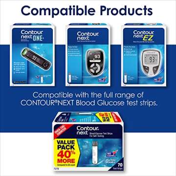 CONTOUR NEXT ONE Blood Glucose Monitoring System Kit