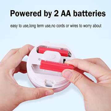 FineInno Mini Crumb Vacuum Cleaner Portable Desktop Sweeper Handheld Cordless Multifunction Cleaning for Home,Office,Cars,Pet Hairs (Green)