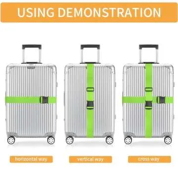 Durable BILIONE Luggage Straps for Safe Travel Bags