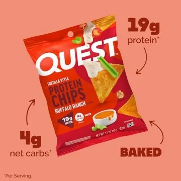 Quest Buffalo Ranch Protein Chips - High Protein Snack