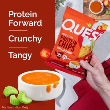 Quest Buffalo Ranch Protein Chips - High Protein Snack