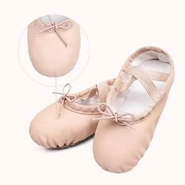 Stelle Ballet Shoes for Girls & Boys - Comfortable Dance Slippers