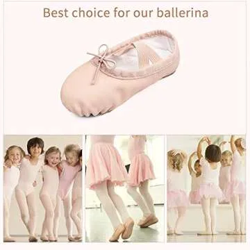 Stelle Ballet Shoes for Girls & Boys - Comfortable Dance Slippers