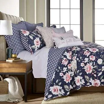 Levtex Home Fillipa Decorative Pillow - Chic Floral Accent