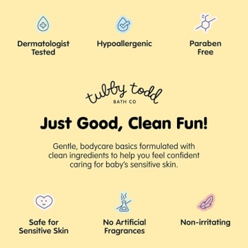 TUBBY TODD Baby Arrival Bath Set - Natural Skincare Gift
