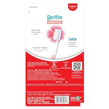 Colgate Sensitive Toothbrush Pack of 4 for Gentle Dental Care