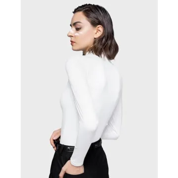 Buy PUMIEY Long Sleeve Women’s Turtleneck Shirt Online