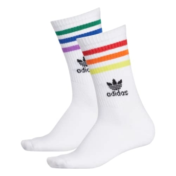 adidas Originals Rainbow Crew Socks for Comfort Style