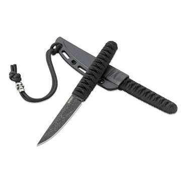 CRKT Obake Fixed Blade Knife for Outdoor Utility