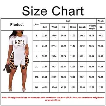MRSYVES 2 Piece Outfits for Women Short Sleeve Side Split Pullover Shirts and Bodycon High Waist Leggings Pants Short Leopard XL