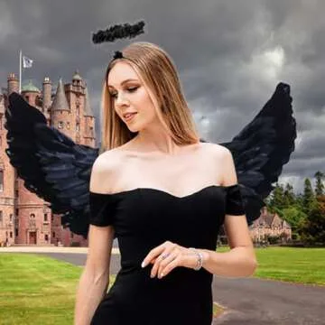 Creative Angel Feather Wings with Elastic Straps Bright Color Lightweight Costume Cosplay Wings Photography Props Halloween Supplies Pink