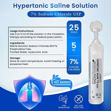 NAVEH PHARMA RSV Hypertonic Saline Solution 7% with Hyaluronic Acid for Enhanced Respiratory Care