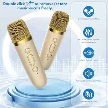 JYX Mini Karaoke Machine for Kids - Fun Portable Singing