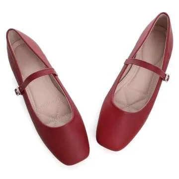 Stylish TN TANGNEST Women's Comfortable Mary Jane Flats