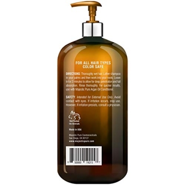 MAJESTIC PURE Argan Oil Shampoo for Daily Use - 16 fl. oz.