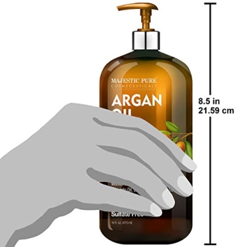MAJESTIC PURE Argan Oil Shampoo for Daily Use - 16 fl. oz.